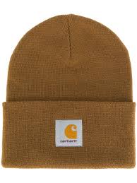 Carhartt Logo Patch Beanie Farfetch In 2020 Patch Logo Carhartt Beanie