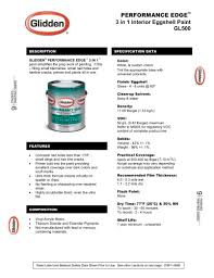 Maybe you would like to learn more about one of these? Performance Edge 3 In 1 Interior Eggshell Paint Glidden Pdf Catalogs Documentation Brochures