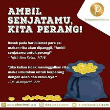 Mati didalam keadaan haus, walaupun minum air seluruh lautan 3. Zina Riba Dan Ajakan Ayohijrah Oleh Bank Muamalat Indonesia Chielittlestory