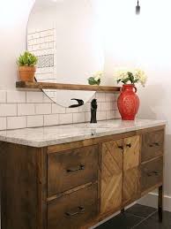 How to decorate a long and narrow bathroom. Diy Bathroom Vanity 12 Bathroom Rehabs Bob Vila