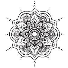 mandala n 17 en coloriage a imprimer tattoo coloring drawing coccinelle