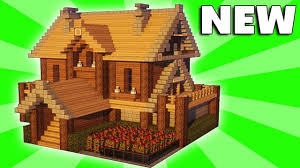 The variety of houses that can be built in minecraft is endless. Minecraft How To Build A Large Suburban House Tutorial Minecraft Starter House Minecraft Houses Survival Minecraft Houses Blueprints