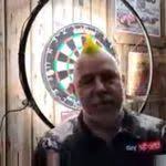 Peter Wright won the first match of the PDC Home Tour with a double tops  finish against Peter Jacques.