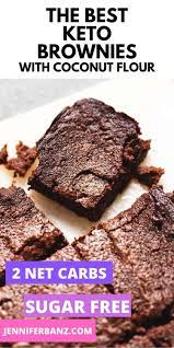 These Easy And Decadent Low Carb And Keto Keto Brownies Using Coconut Flour Are Insanely Delicious Crispy Keto Brownies Keto Chili Recipe Keto Dessert Recipes