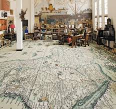 Wall décor and wall art. Map Flooring Carpet Express