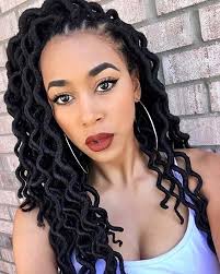 They have an authentic natural dreadlock look unlike traditional faux locs which. 43 Chic Ways To Wear And Style Curly Faux Locs Stayglam