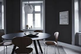 Select from premium nordic interior of the highest quality. Tour The Dark Serene And Homey Workspace Of A Swedish Financial Firm Nordic Design Tour A Dark Serene And Refined Office Space In Sweden Interior Design Styles Nordic Design Dining