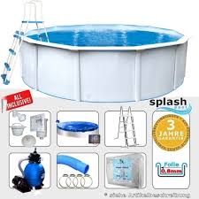 Approximate dimensions are 6 feet in diameter and 20 inches deep. 3 60 X 1 20 M Swimmingpool Stark1 Set Breiter Handlauf 15 Cm Profi Poolwelt