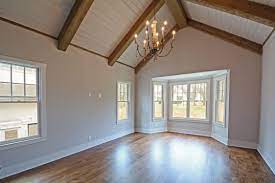 Most vaulted ceiling beams are made of wood or faux wood and you can have them in a variety of finishes. Check Out That Shiplap Vaulted Ceiling Www Yourmagnoliahome Com Vaulted Ceiling Bedroom Shiplap Ceiling Ceiling Beams Living Room