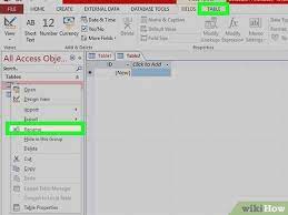 How To Make A Database Using Ms Access (With Pictures) - Wikihow