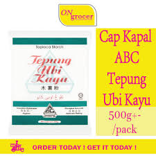 Resep gaplek singkong ubi kayu sederhana spesial asli enak. B0126 Cap Kapal Abc Tepung Ubi Kayu 500g Pack