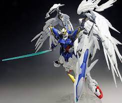 work review hi resolution model hirm 1 100 wing gundam zero ew painted build no 25 big si mobile suit gundam wing gundam wing zero gundam wing endless waltz