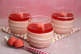 Panna Cotta Gada Amandine Cooking Bonbon Fraise Recette Verrine Sucree Panna Cotta