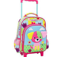 Rugzak op wielen Puppy Mooie Kleuterschool 31 CM Trolley