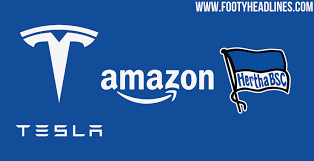Big Sponsor For Big City Club Hertha Wants Amazon Or Tesla As Main Sponsor Footy Headlines