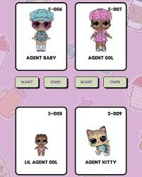 Lol Surprise Bigger Surprise Names Of The Lol Dolls That Come In The Bigger Surprise Lol Dolls Lol Favorite Things Gift