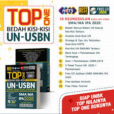 Kumpulan soal un / unbk sma tahun 2020 ini terdiri dari soal latihan dan kunci jawaban ujian nasional (un) sma 2020 semua mapel jurusan ipa yang terdiri dari mata pelajaran bahasa indonesia, matematika, bahasa inggris, fisika, kimia dan biologi. Top One Bedah Kisi Kisi Terlengkap Un Usbn Sma Ipa 2020 Shopee Indonesia