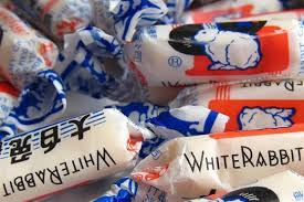 White rabbit creamy candy is white, with a soft, chewy texture, and is formed into cylinders approximately when white rabbit candy was returned to export in 2009, it also underwent a name change to golden rabbit creamy candy. Inside The Factory Of White Rabbit China S Most Popular Candy Elite Readers