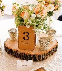 The best places to buy wood slices depend largely on the source of wood, how it is finished, and how it looks. Rustic Wood Centerpiece Wooden Wedding Centerpiece Rustic Etsy Wooden Wedding Centerpieces Wood Centerpieces Wood Slab Centerpiece