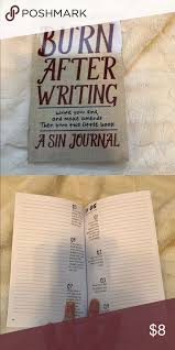 Burn After Writing Book In 2020 Writing A Book Writing Books