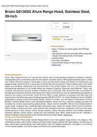 We did not find results for: Calameo Broan Qs130ss Allure Range Hood Stainless Steel 30 Inch