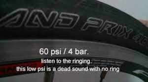 How To Check Bike Tire Pressure Without A Gauge - Youtube