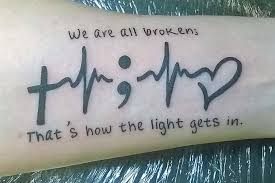 Most tattoos done are part of the mental health movement to help those suffering get comrades and heal from the ailment. Mental Health Awareness To Help Stop The Stigma I M Sharing My Tattoo Its Meaning Mental Health 30seconds Health
