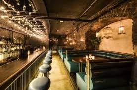 Patent Pending New York A Tesla Inspired Cocktail Cave Hidden Behind An Unassuming Nomad Coffeeshop New York Bar Nyc Bars Coffee Shop