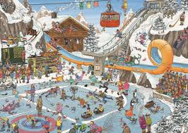 Bij de puzzels staat aangegeven wat de voorraad van dit moment is. Puzzle Jan Van Haasteren The Winter Games Jumbo 19065 1000 Pieces Jigsaw Puzzles Humour And Satire Jigsaw Puzzle