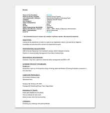 This could include things like attention to detail, customer service. Teacher Resume Template 19 Samples Formats