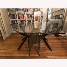 Aeon Furniture Greenwich Dining Table With Glass Top Aptdeco