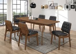 Whether your style is mid century modern, transitional or contemporary, you'll find the perfect dining table at designdistrict modern. Redbridge Butterfly Leaf Dining Table Natural Walnut Coast