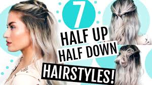 Hairstyles half up half down easy. 18 Quick Half Up Half Down Hairstyle Ideas For Busy Mornings I Spy Fabulous
