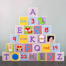 These diy alphabet blocks make a great gift, and you can customize them so many ways! Diy Alphabet Blocks For Learning Monthly Crafty De Stash C Mon Get Crafty