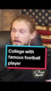 Caleb in college with famous football player #theo #theovon #calebpressley  #podcast #fyp #fypシ #fyf #viral