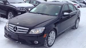 Pre Owned Black 2009 Mercedes Benz C Class 4matic Alberta Youtube