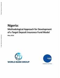 Model risk may be particularly high, especially under stressed conditions or combined with other interrelated trigger events. Nigeria Methodological Approach For Development Of A Target Deposit Insurance Fund Model