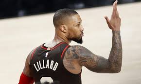 On the mic, dame lillard on the court. Xraq245u Iabum