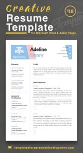 Do that, and you'll be more likely to find your dream nursing job and get hired for it. Adeline Henry Nurse Resume Cv Template For Word Pages Us Letter A4 Files 1 2 3 Page Resume Version Cover Letter References Cover Letter With Nursing Resume Template Resume Templates Resume