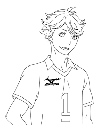 2048x1151 oikawa toru (haikyuu!!) minimalist wallpaper by zaimsidqi. Toru Oikawa From Haikyuu Coloring Page Free Printable Coloring Pages For Kids