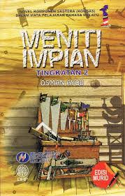 Ia diterbitkan oleh dewan bahasa dan pustaka dalam bahasa melayu dengan nombor isbn 9789836231704. Novel Tingkatan 2