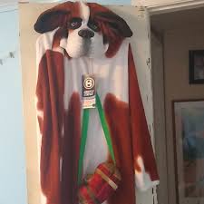 Nwt Halloween St Bernard Dog Onesie Costume Nwt