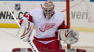 Český gólman petr mrázek podpísal trojročný kontrakt s toronto maple leafs. Red Wings Goalie Has Impressive Mask