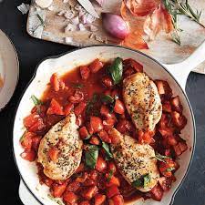 Chicken With Fresh Tomato Sauce Recipes Ww Usa Recipe In 2021 Weightwatchers Recipes Recipes Tomato Sauce Recipe