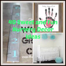 Old dresser for craft room storage. 40 Sweet And Fun Diy Nursery Decor Design Ideas
