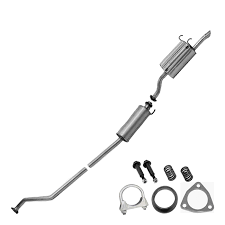 2002 Honda Civic Ex Coupe 1 7l Resonator Muffler Pipe Exhaust System Kit Upsw Auto Parts