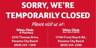 Winn Dixie Due To Hurricanemichael Some Of Our Stores Facebook