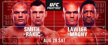 If @jessicammapro gets the job done on saturday night, we might be seeing her fight for a title. Ufc Fight Night Smith Vs Rakic Sat Aug 29 How To Watch Fight Card Info Mma Fight Coverage