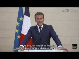 13:51, thu, jun 18, 2020. French President Emmanuel Macron Speaks At Open Government Partnership S Leaders Summit Youtube