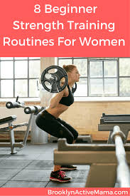 8 beginner full strength training plans for women